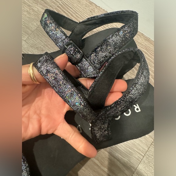 Rocket Dog raver metallic silver platform sandals sz 7 - Picture 7 of 11